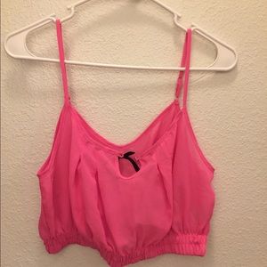Hot Pink Crop Top